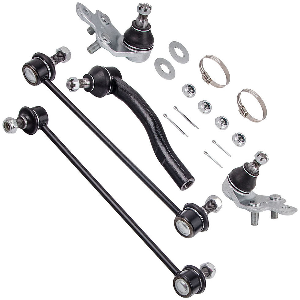 Thumbnail: 14 Pcs Suspension Front Lower Control Arm Tie Rods for Toyota Camry 2007 - 2011