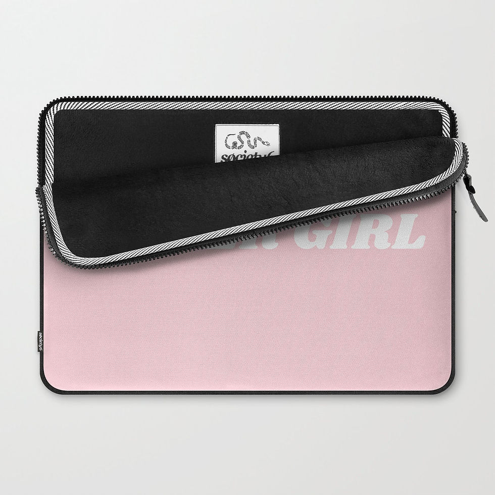 Miniatura: clever girl Laptop Sleeve