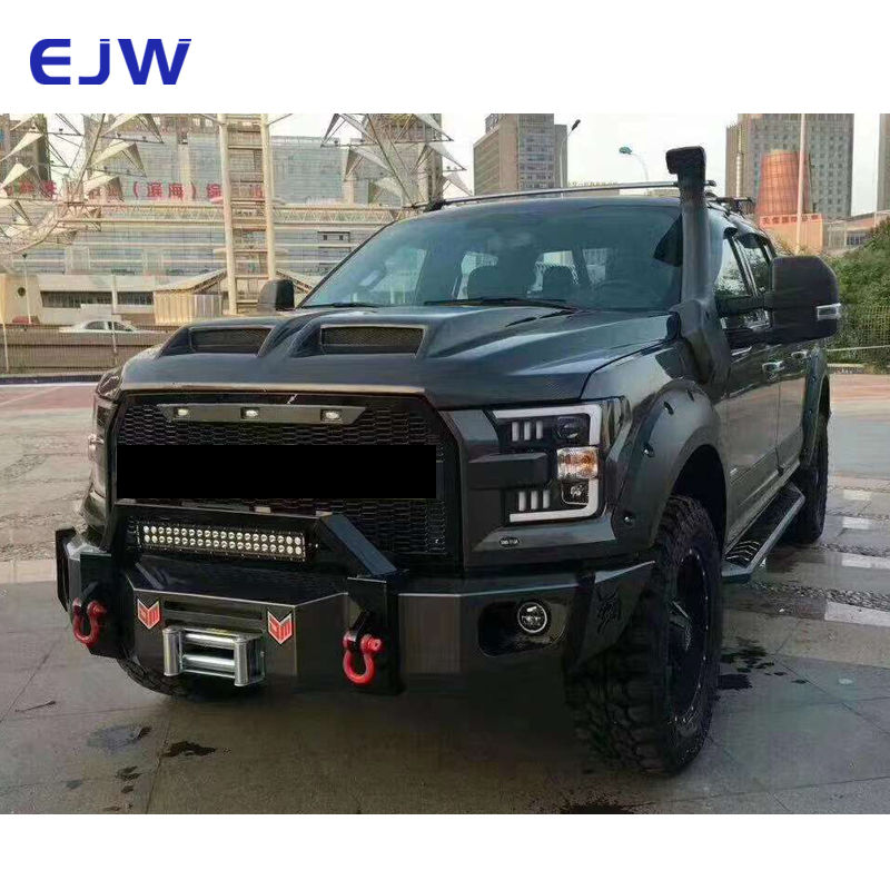 Miniatura: High Quality Engine Cover Hood Carbon Fiber Bonnets For Ford F150 Raptor 2015 -