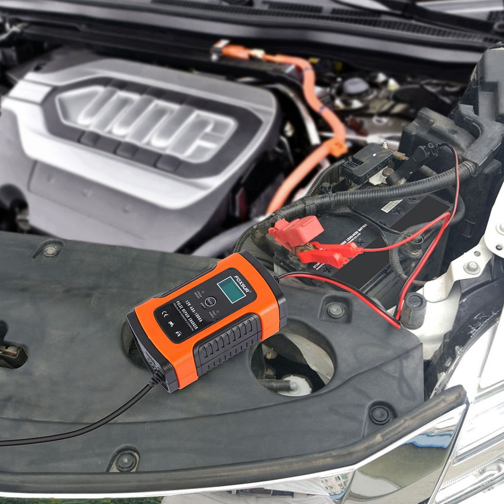 الصورة المصغرة: Car Battery Charger 12V 5A LCD Intelligent Auto Motorcycle Boat ATV Recover Puls