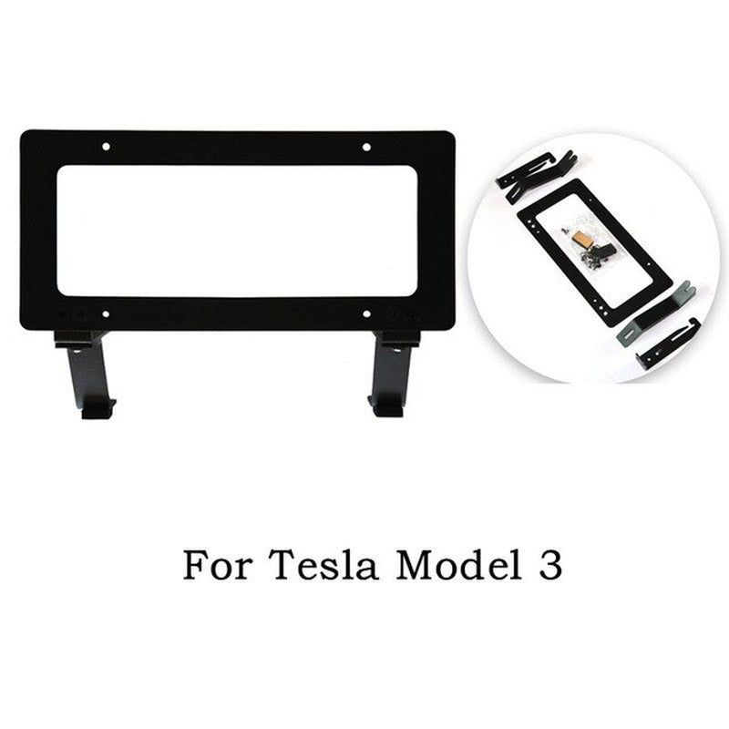 섬네일: 테슬라 모델 3 모델 Y 알루미늄 합금 번호판 프레임 미국 자동차 번호판