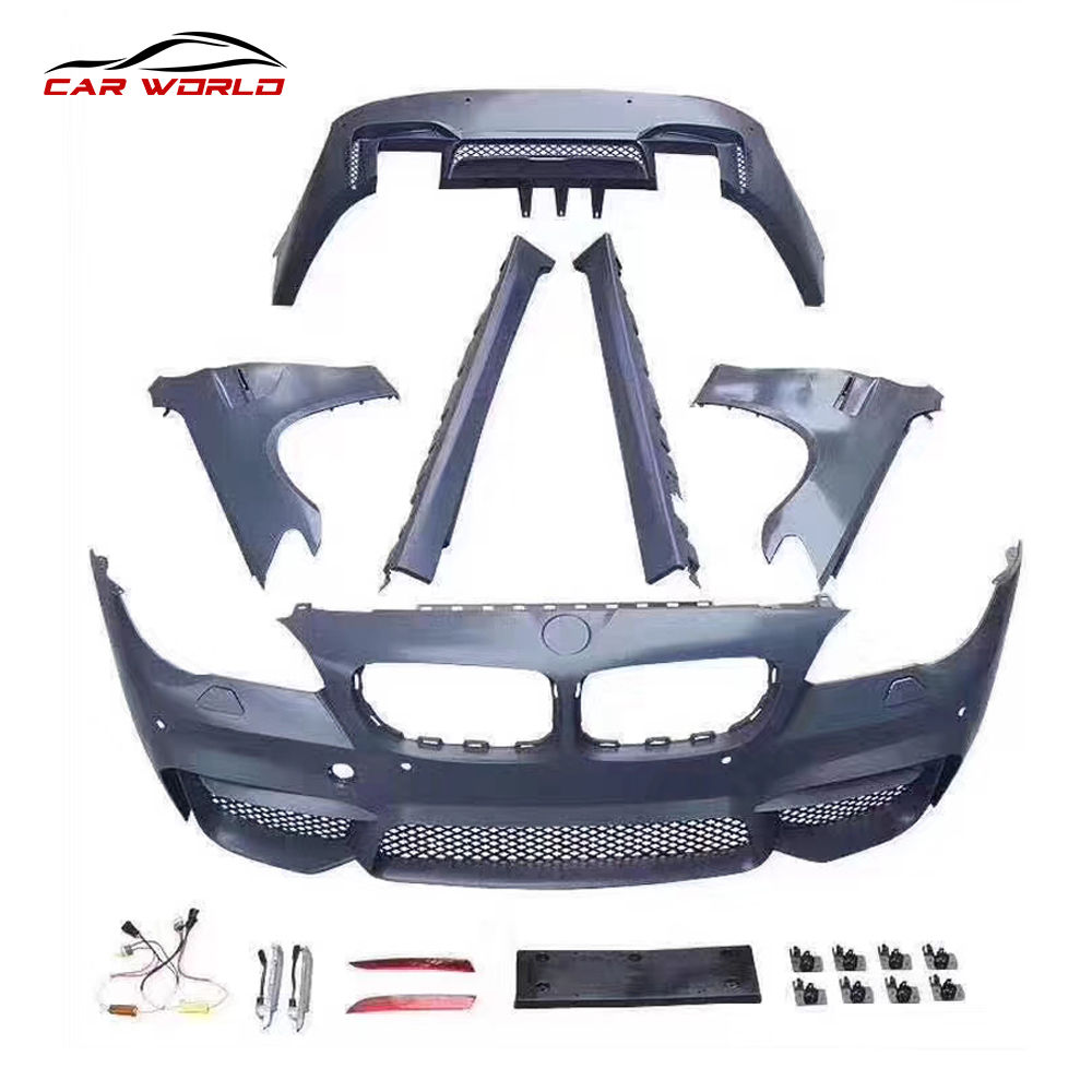New Design PP Plastic Conversion Kit Body Kit Front Bumper For Bmw 5 Series F
