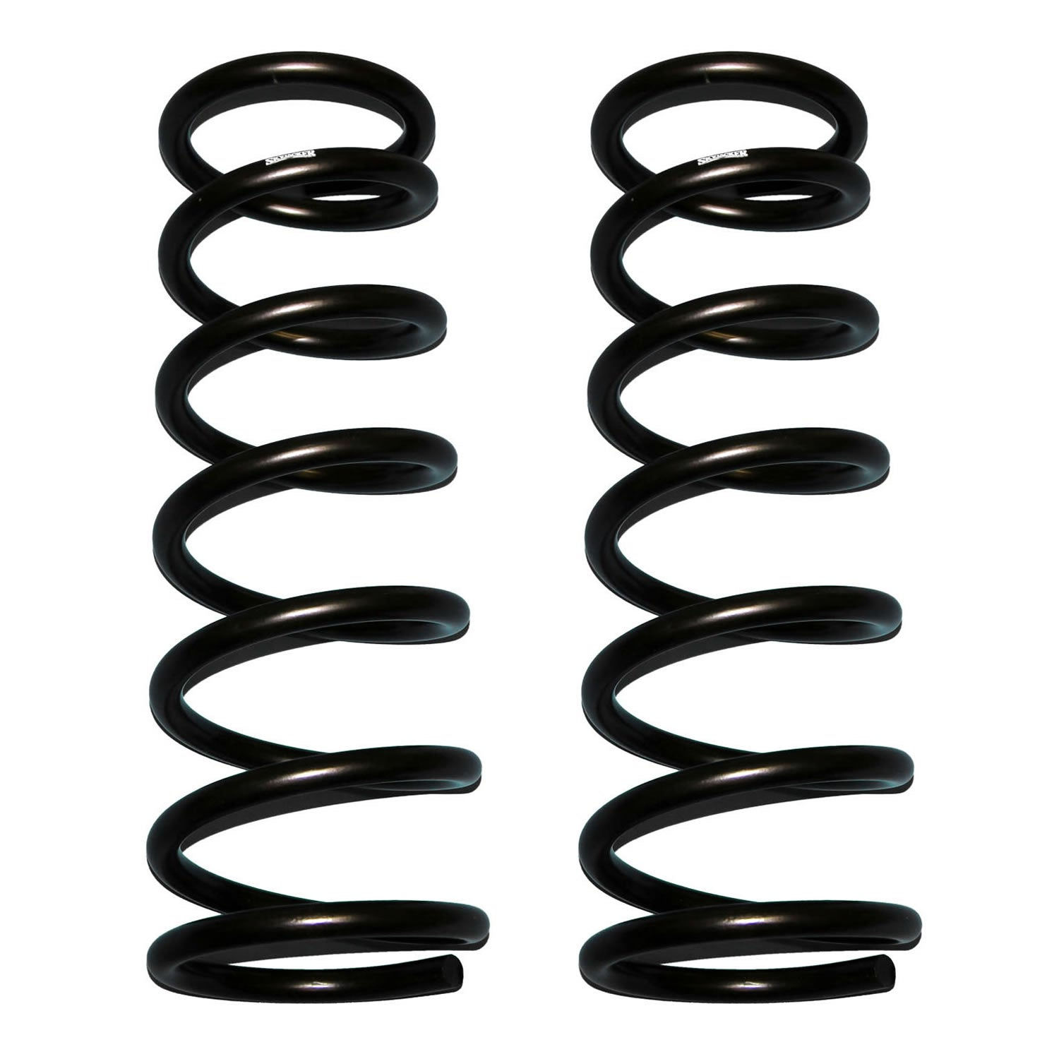 Softride Coil Spring Set Of 2 Front w/5 Inch Lift Black Ji bo Modelên w/2,5 Inch Re