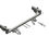 Miniatura: Tow Bar Base Plate; Incl. Removable Attachment Tabs; Install Rating 2.