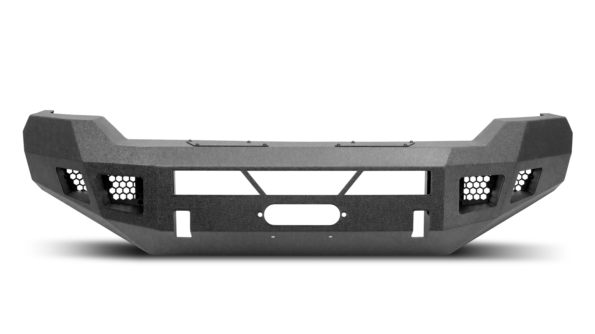 Eco Series Front Winch Bumper, Black, F-250
