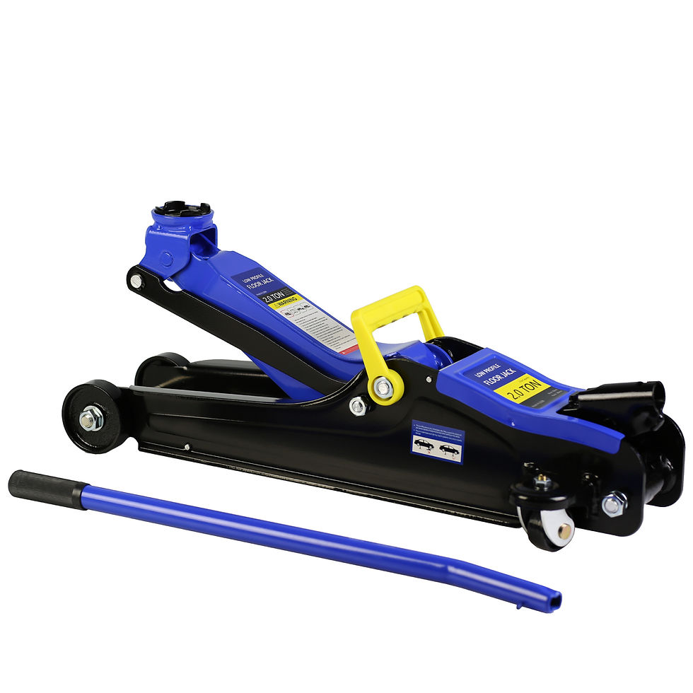 Miniatura: Floor Jack, 2 Ton Low Profile Floor Jack, Heav yDuty Steel Racing Floor Jack wit