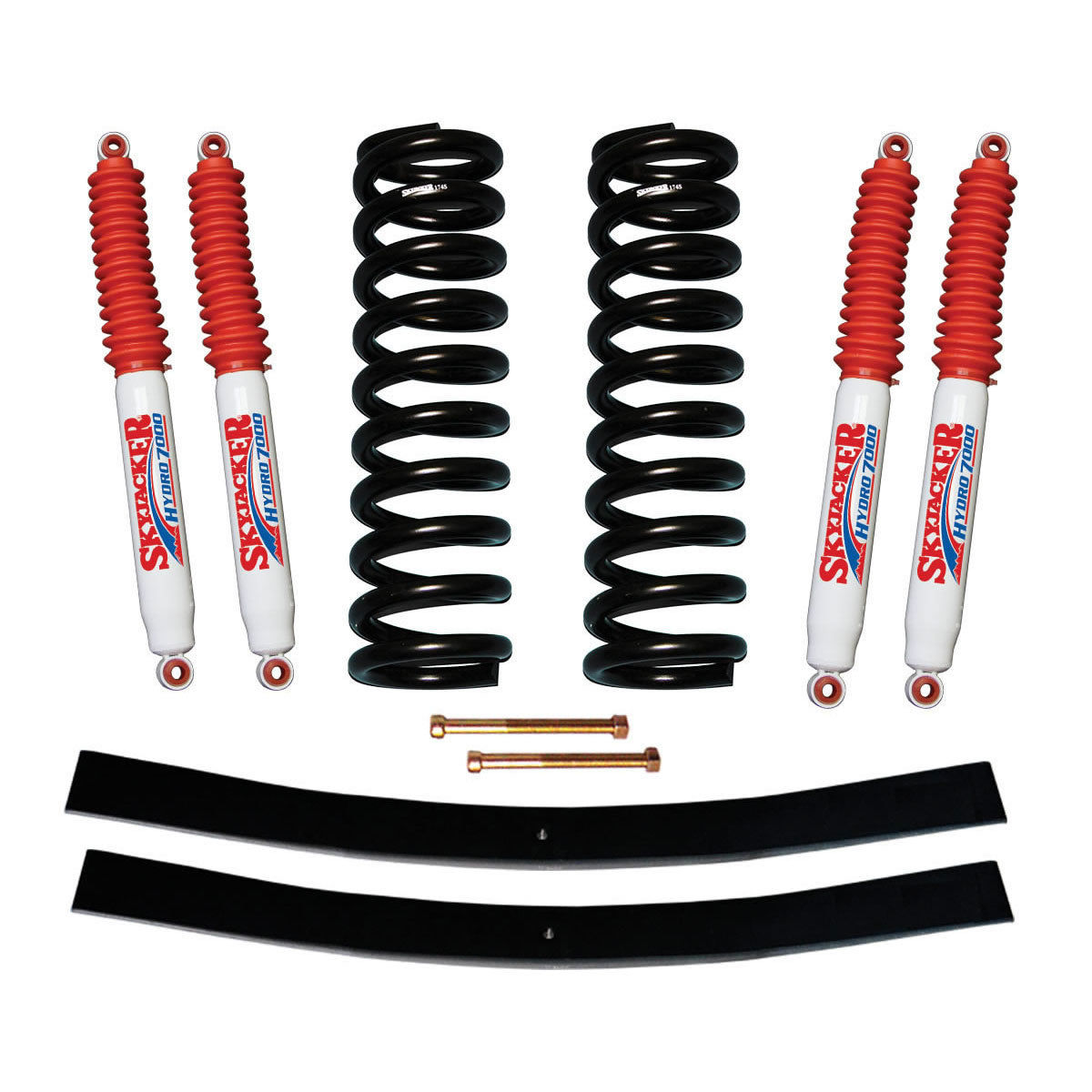 F-100 Suspension Lift Kit 70-72 F-100 w/Shock 4 Inch Lift Incl. Ber Coil Sprin