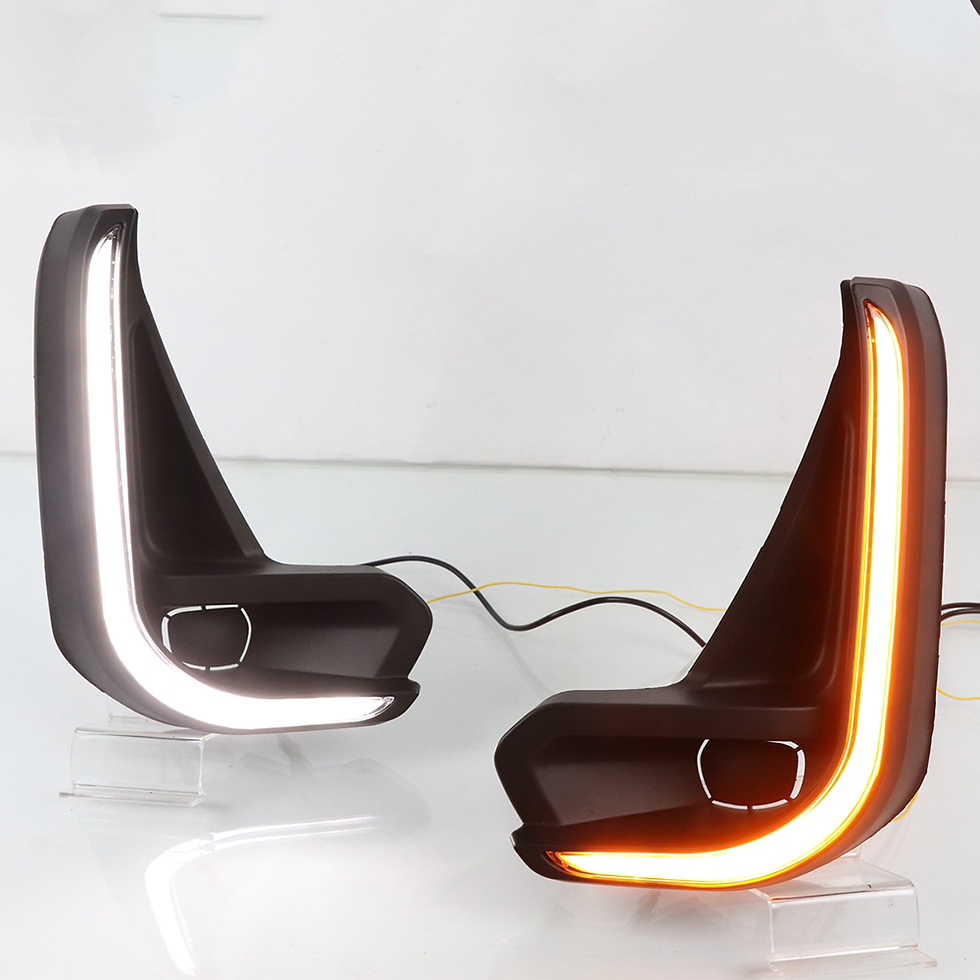 Miniatura: Auto Daytime Running Light LED DRL Front Foglight Head Fog Lamp Body Kit Upgrad