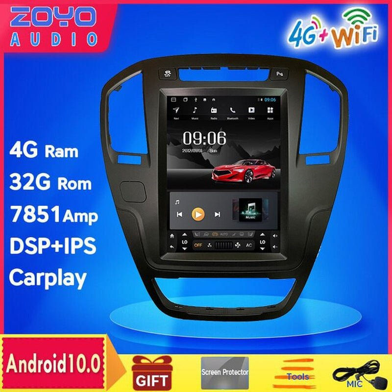 Miniaturbild: 6G 128G Android 10 10,4" Auto GPS Multimedia Player für Opel Insignia 2009-2013 Ca