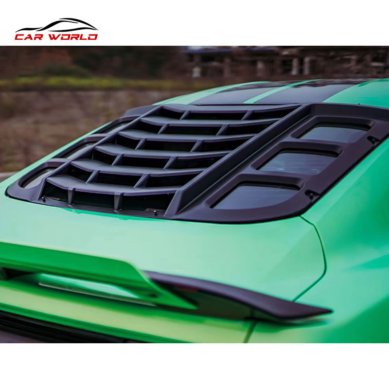 Miniatura: Black Rear Louvers For Mustang Modified Special Rear Shutter Glass Exterior