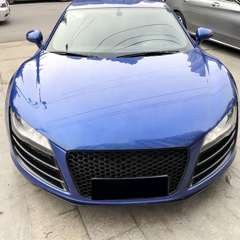 Miniaturbild: Audi R8 2007–2013 schwarzer Mesh-Frontstoßstangengrill