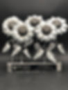 Metal Sunflower Garden Sculpture honoring the life of Lori Lynn Gilbert Kaye