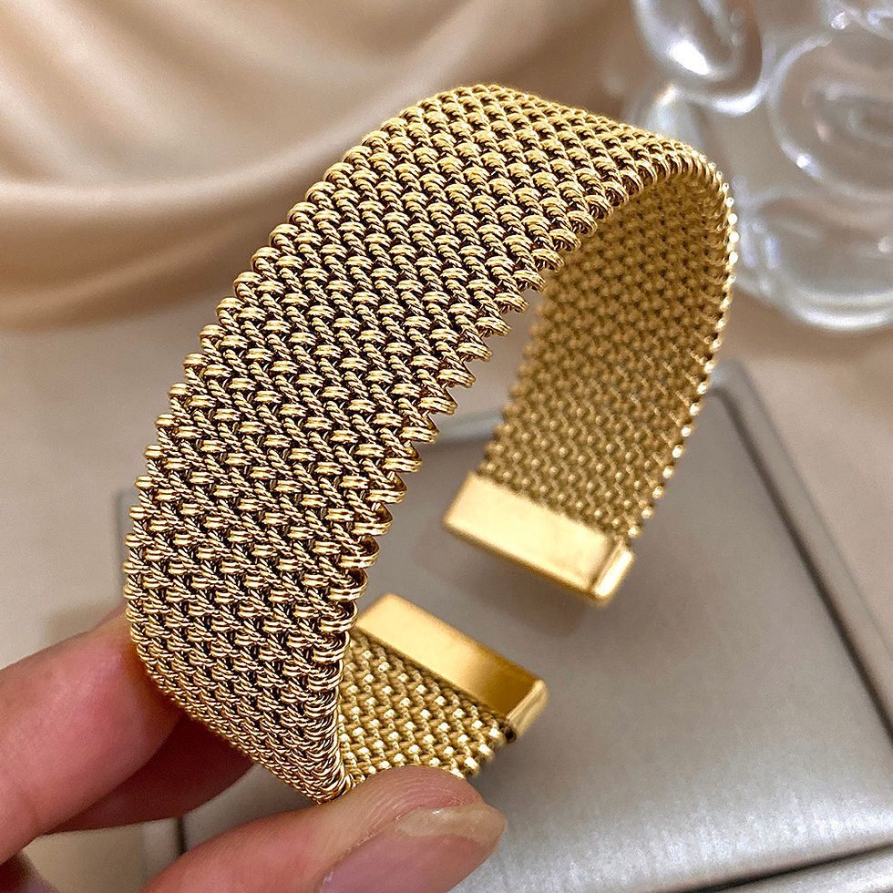 Miniatura: “Bracelete Trama Dourada™