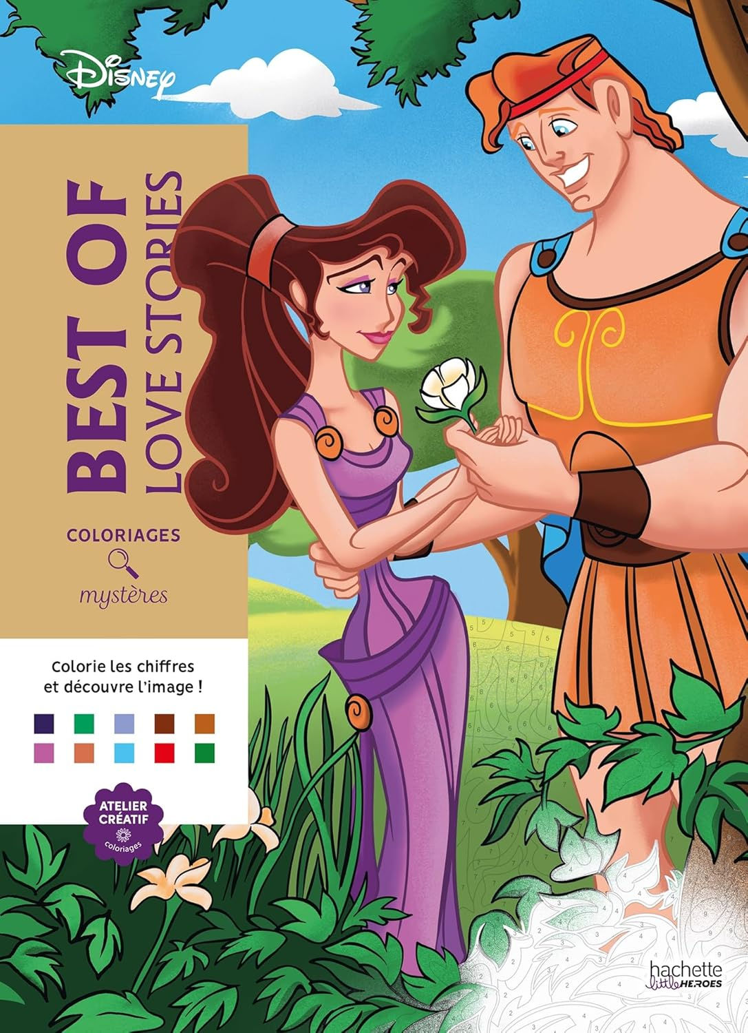 Coloriages Mystères Disney - Best of Love Stories
