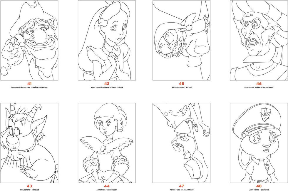 Thumbnail: Points à relier Grands classiques