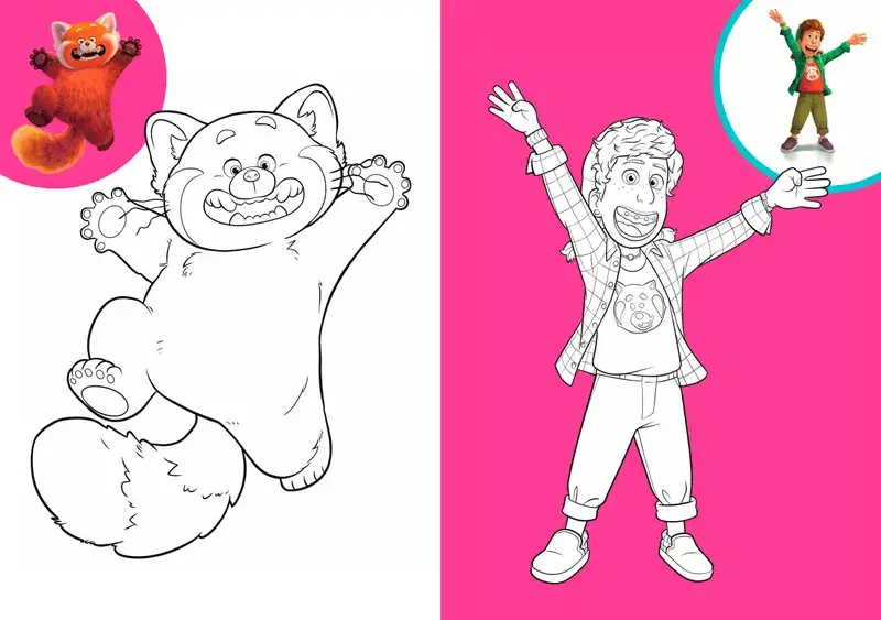 Mijn kleurstickers - Disney Pixar