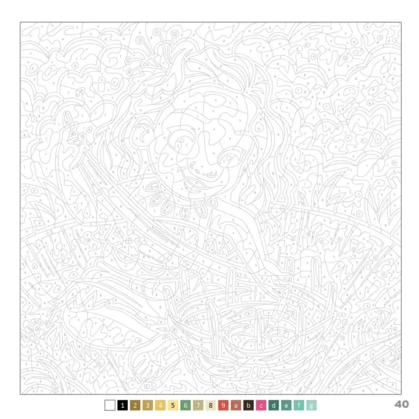 Thumbnail: Kleuren op nummer Coloriages mystères Disney – Petites Poupées