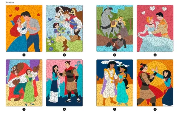 Thumbnail: Disney Princesses – Mes Coloriages Magiques – Mystères – Love Stories
