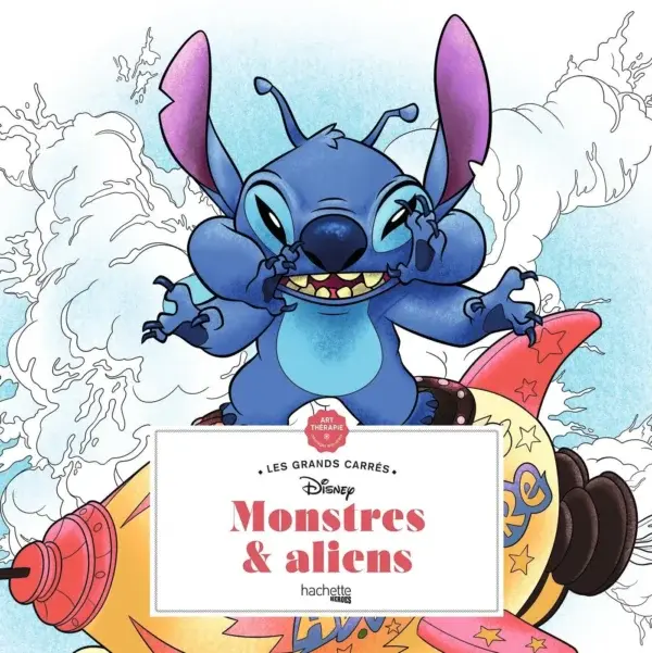 Kleurboek Disney Les Grands Carrès – Monstres et aliens