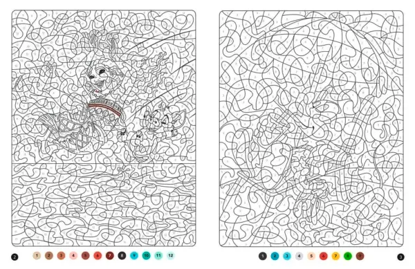 Thumbnail: Kleuren op nummer Coloriages Magiques Disney – Mystères  – La Mer