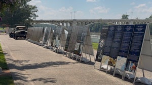 American Veterans Traveling Tribute Exhibit on Display Along Vincennes Riverwalk