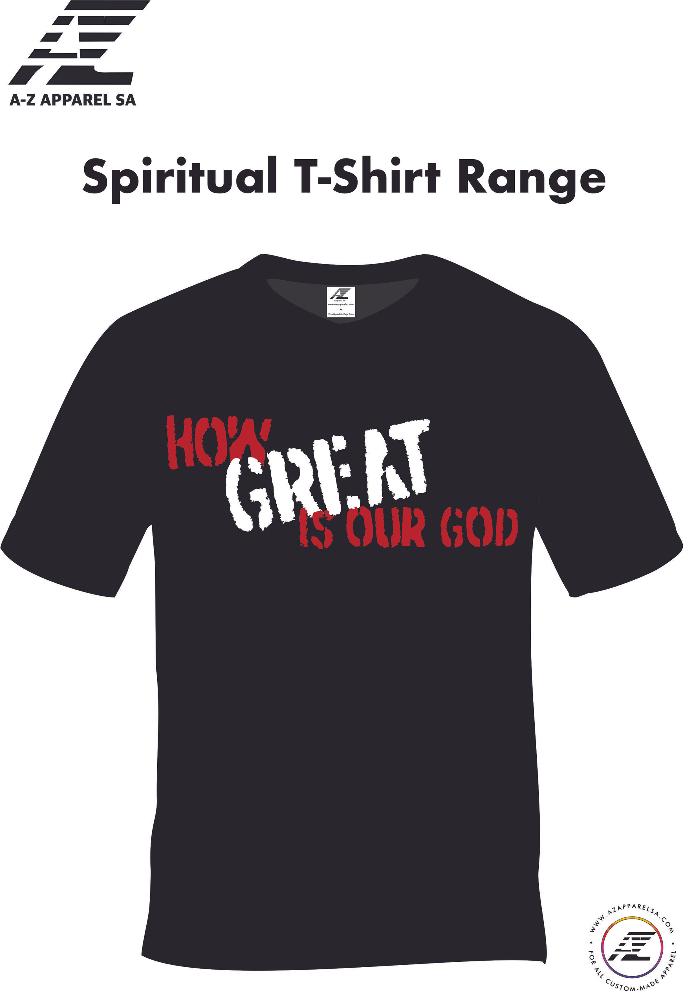 Spiritual T-shirts-How great is our God