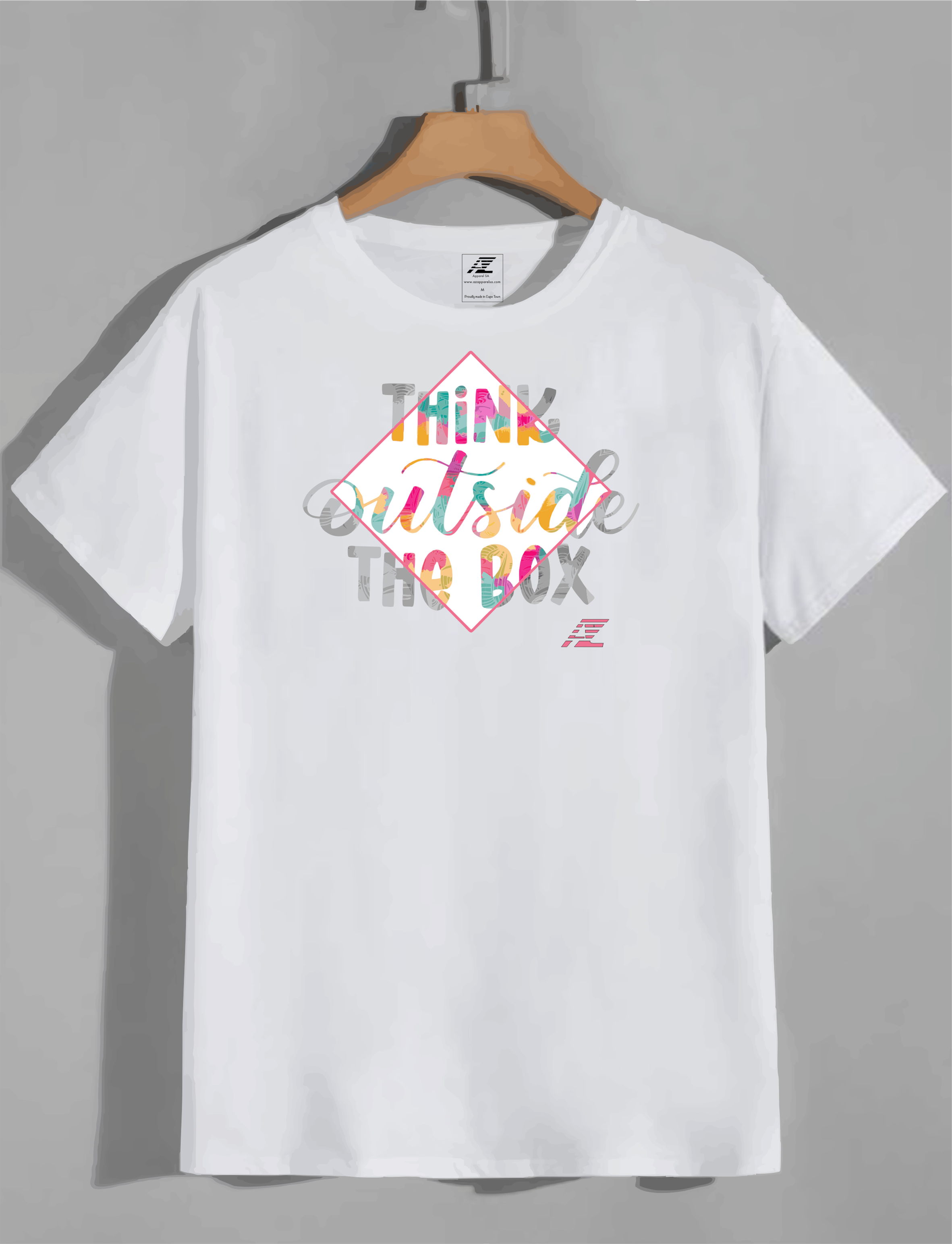 T-shirts of Motivation and Affirmation-Think outside the box