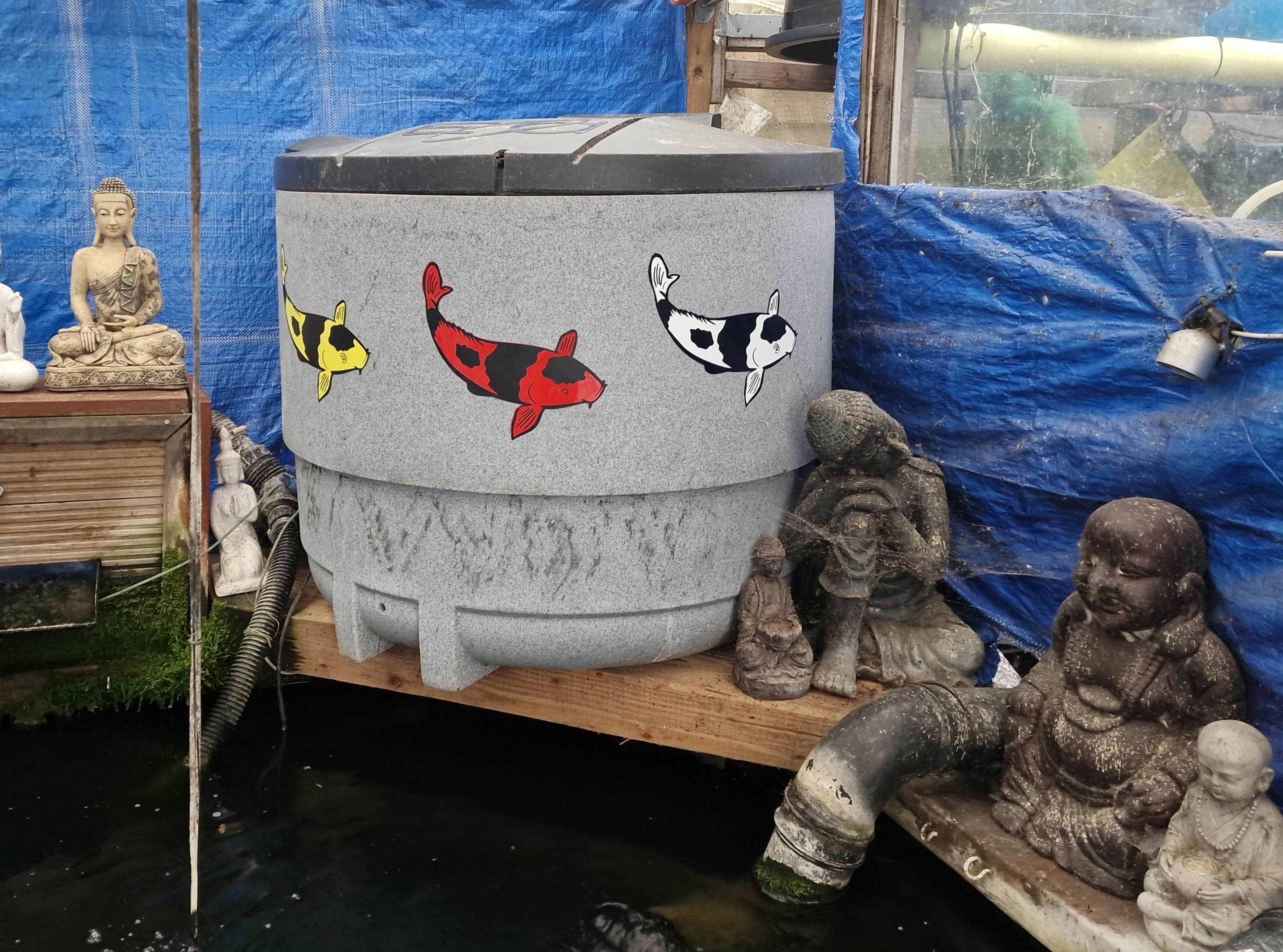 Koi filter stickers