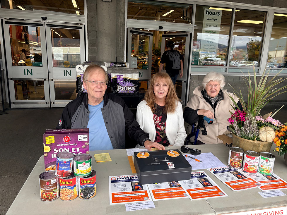 Volunteers Make Thanksgiving Food Drive a Success!