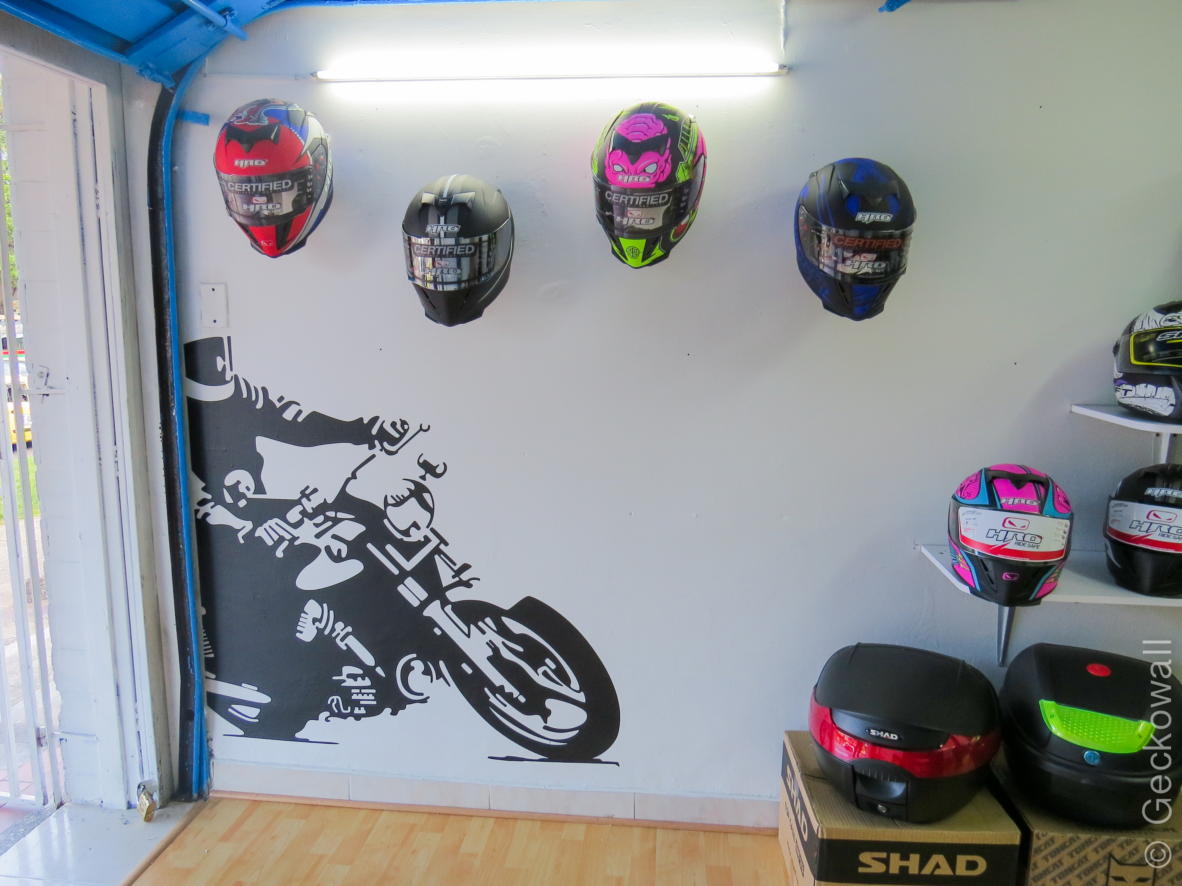 Vinilo Personalizado Moto