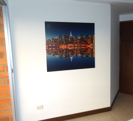 Cuadro MDF Urbano