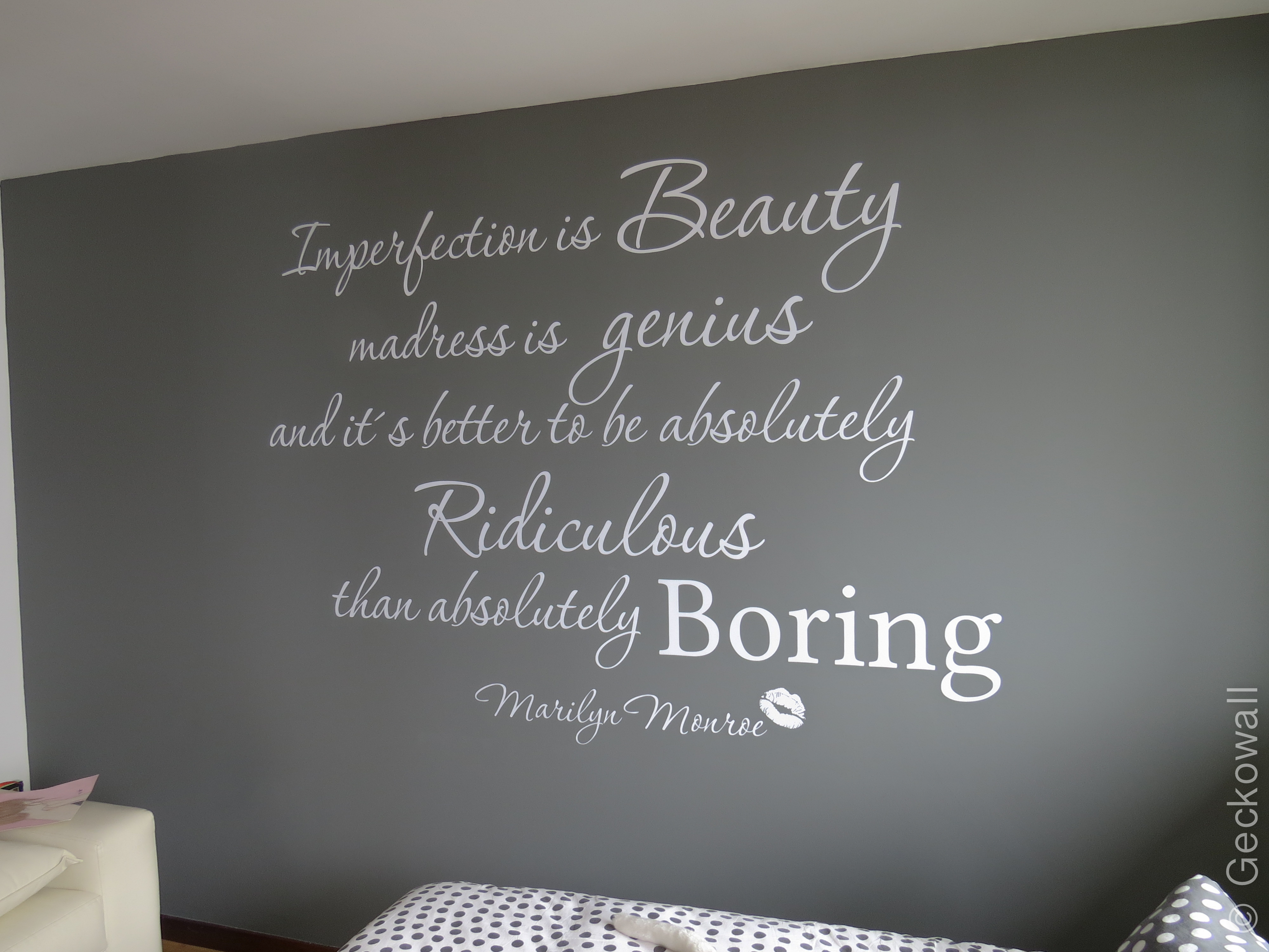Vinilo Decorativo Frase