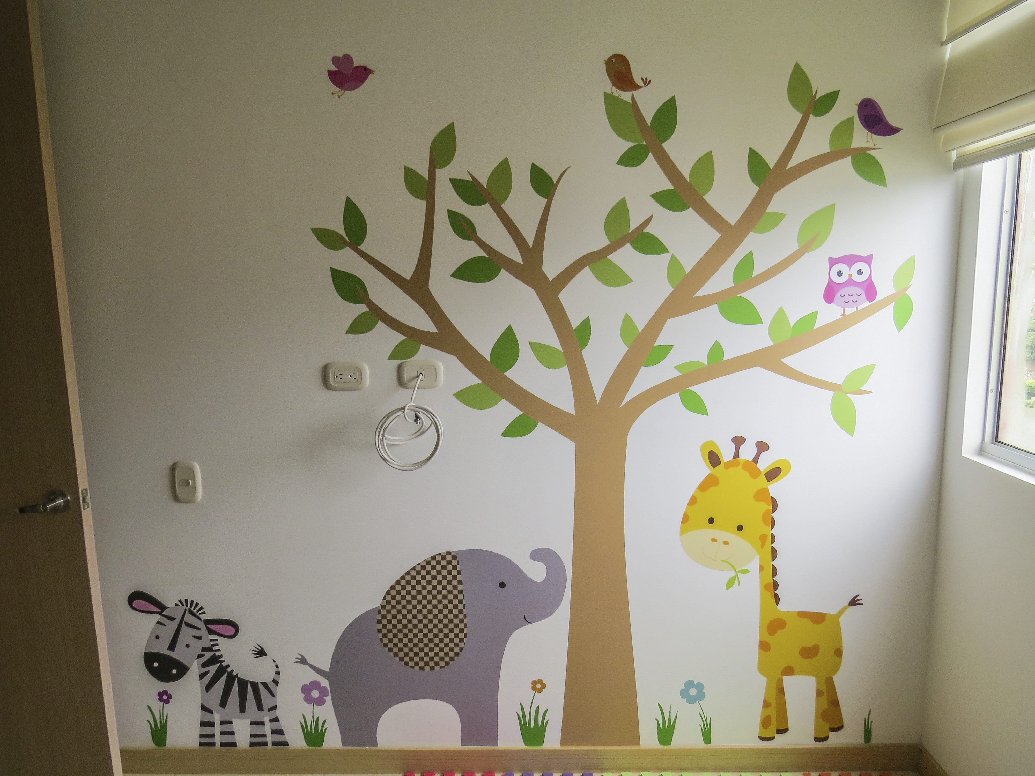 Vinilo Decorativo Selva Infantil