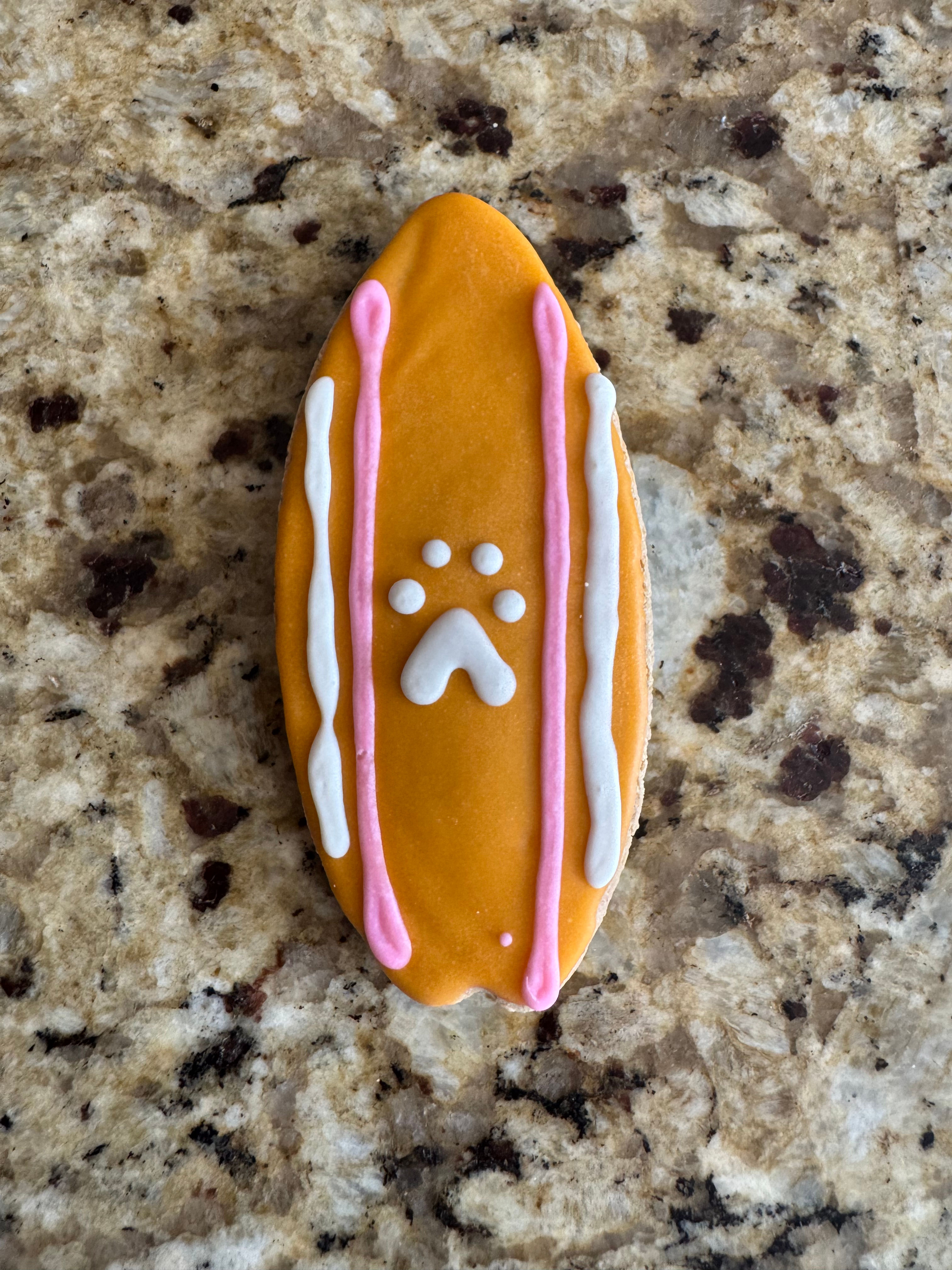 Surf Board Cookie