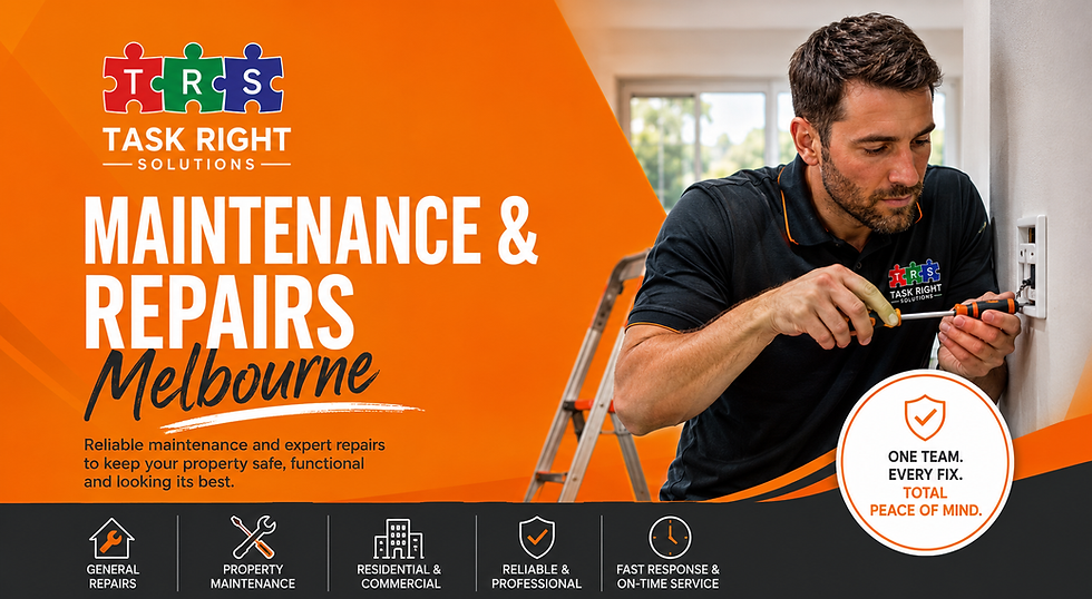 TRS Maintenance Services Melbourne Hero
