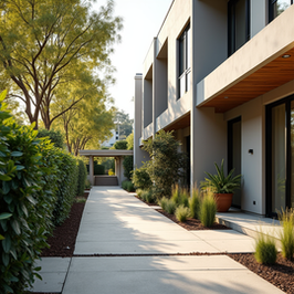 Well-maintained residential building exterior in Melbourne