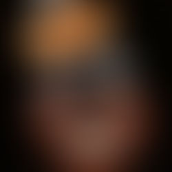 Black Sambo With Yellow Pill Hat & Big Bright Red Lips