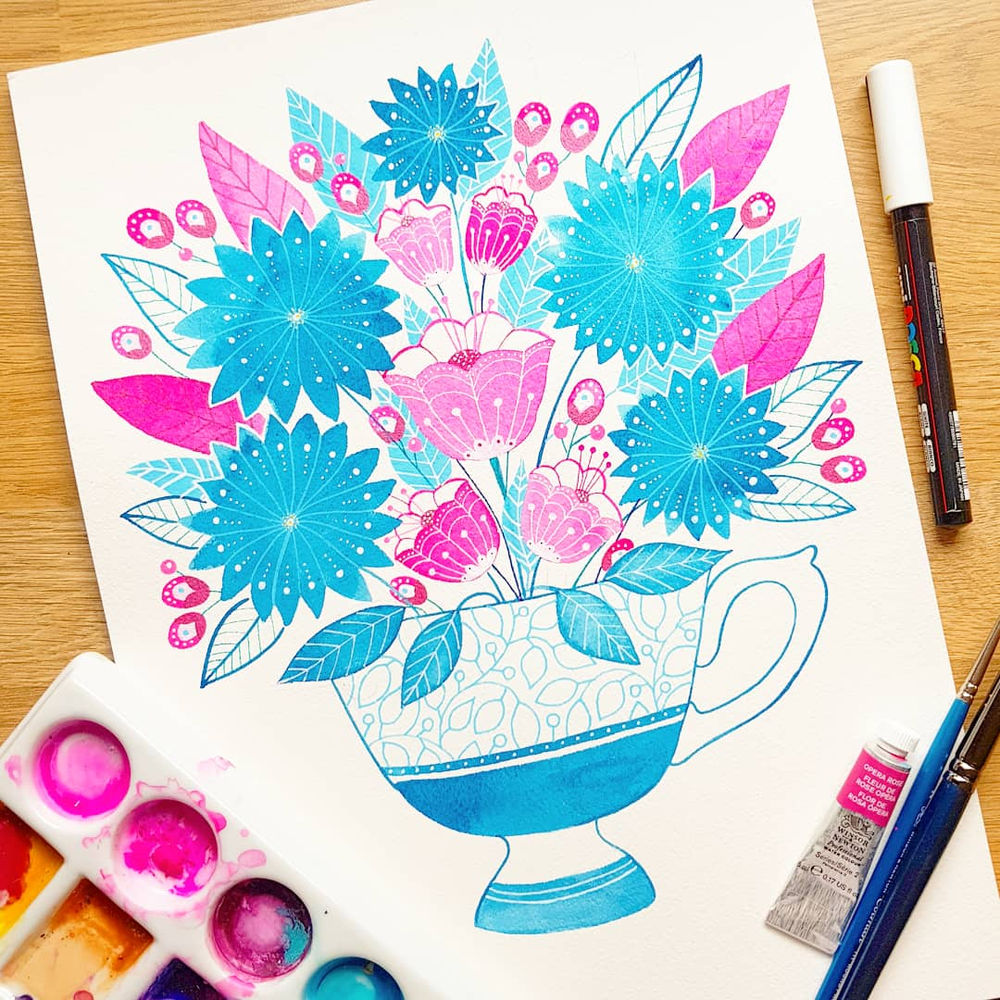 Part 10 100 Days of Flowers Challenge