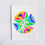 Thumbnail: ORIGINAL A6 Floral Watercolour Painting - Colourful Floral