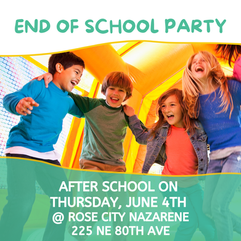 END OF SCHOOL PARTY