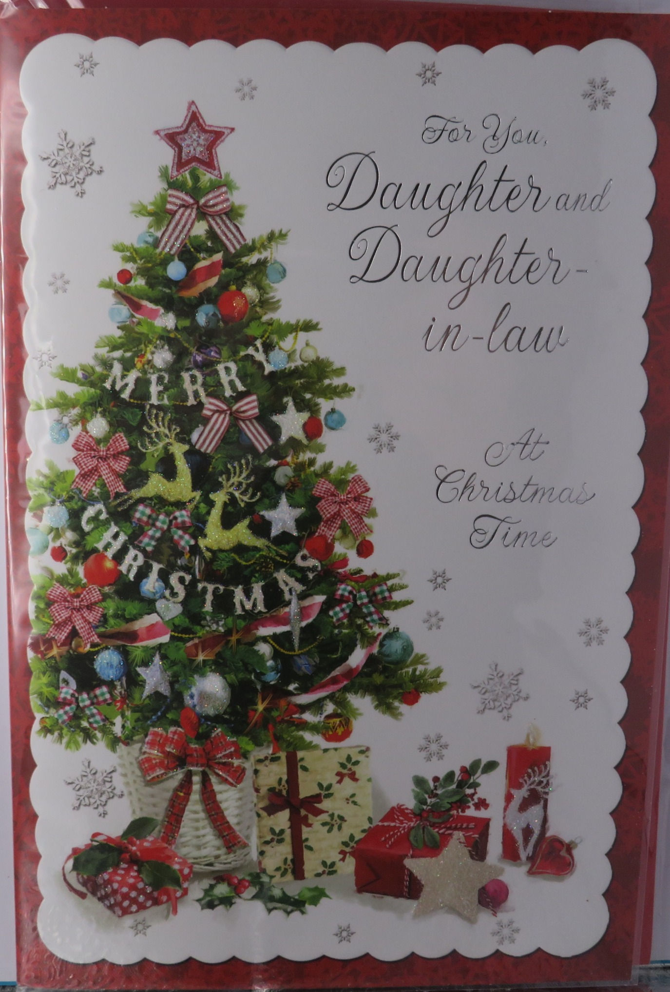 For You Daughter and Daughter in Law (Christmas Greeting C