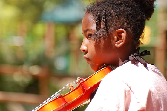 intrinsically motivated violin student