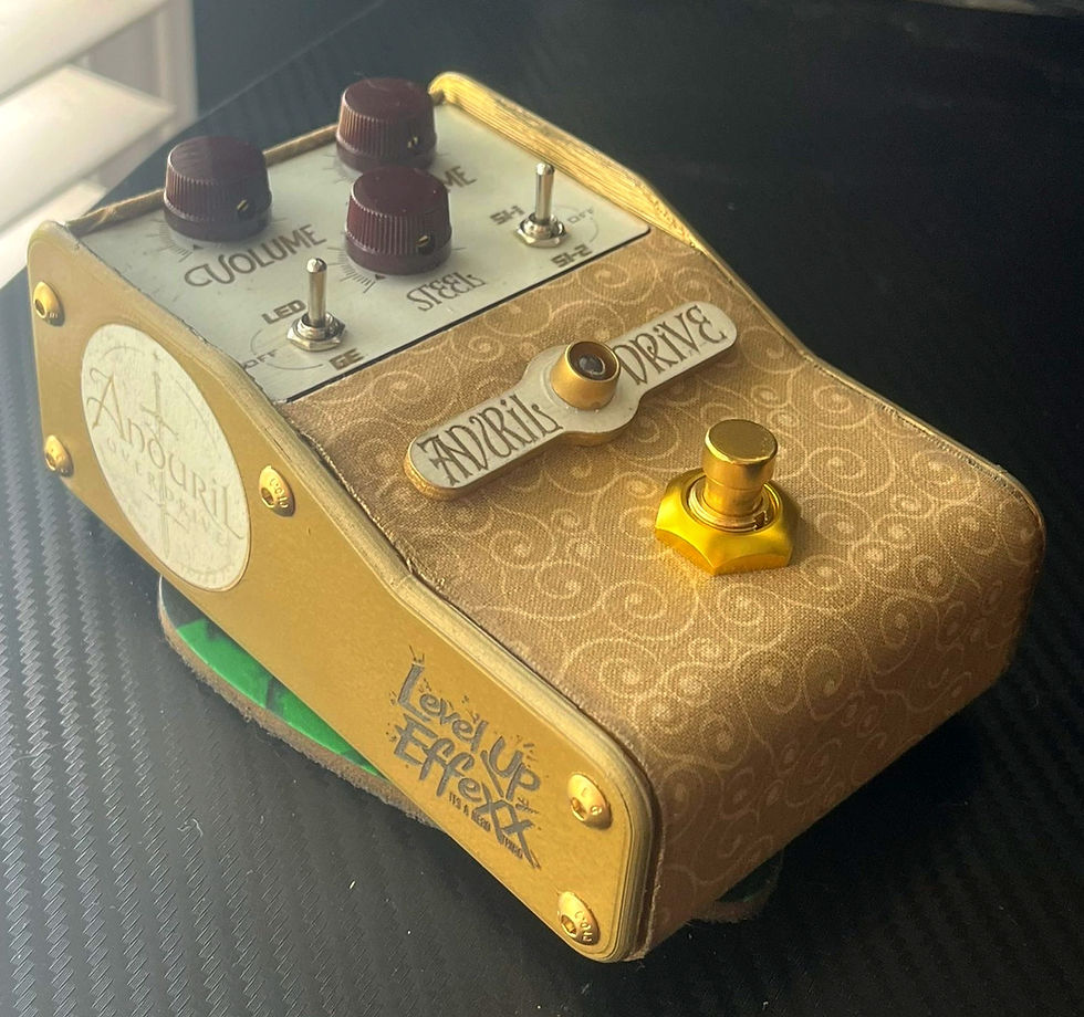 Photo of the Anduril pedal that leads to the product page.