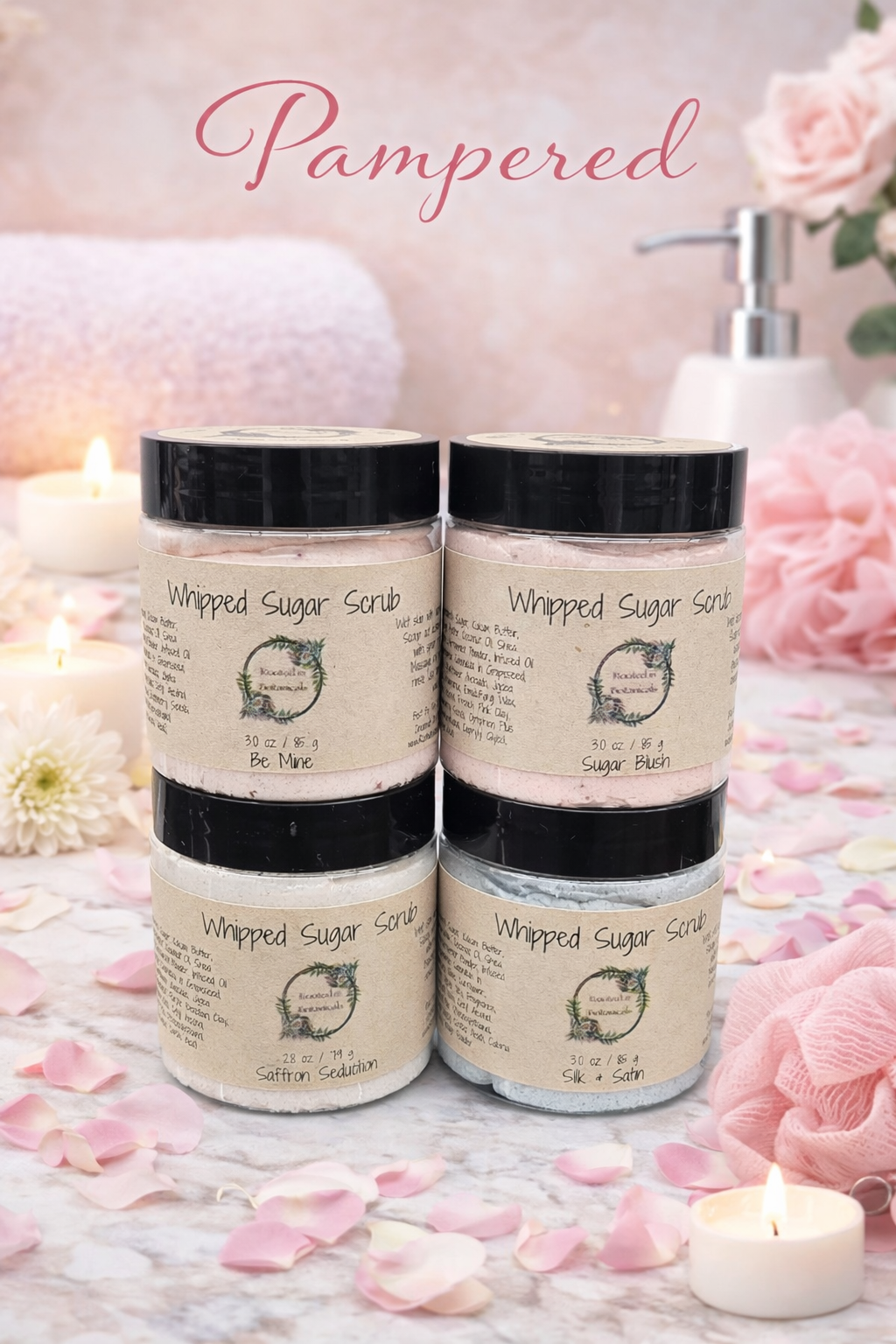 Whipped Sugar Scrub Sampler
