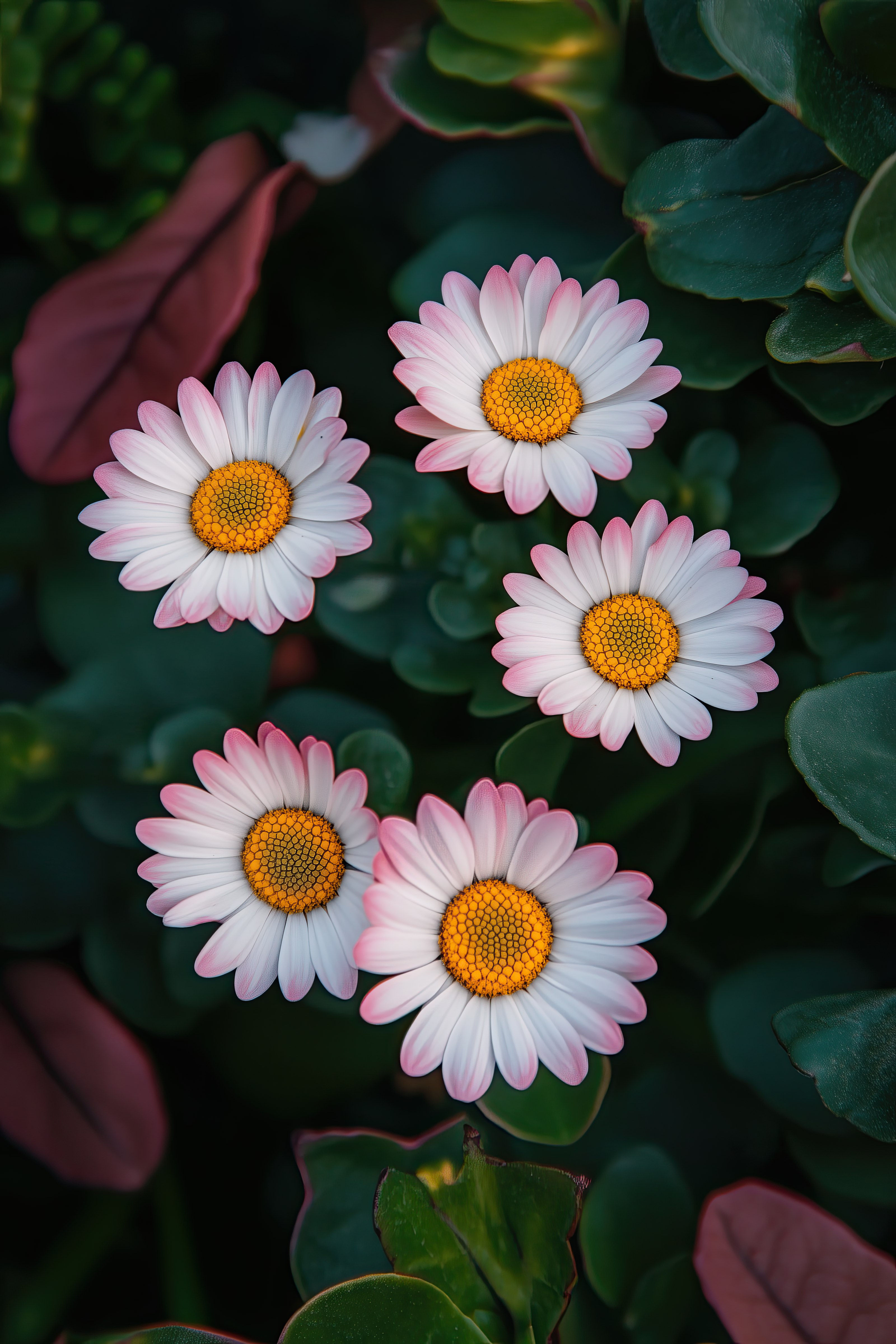 Golden-Centered Elegance