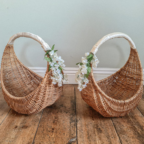 Confetti baskets Natural Hire Company