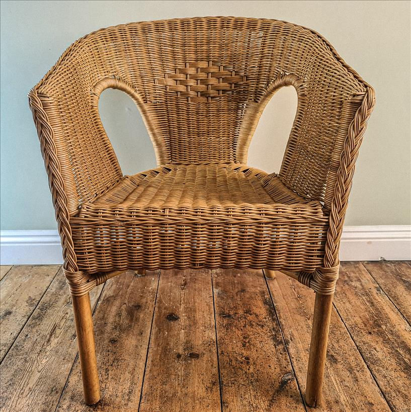 Plymouth wicker chair
