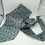 Thumbnail: Stafford Executive JC Penney's Brands Vintage 80s Spotless Green Silk Tie