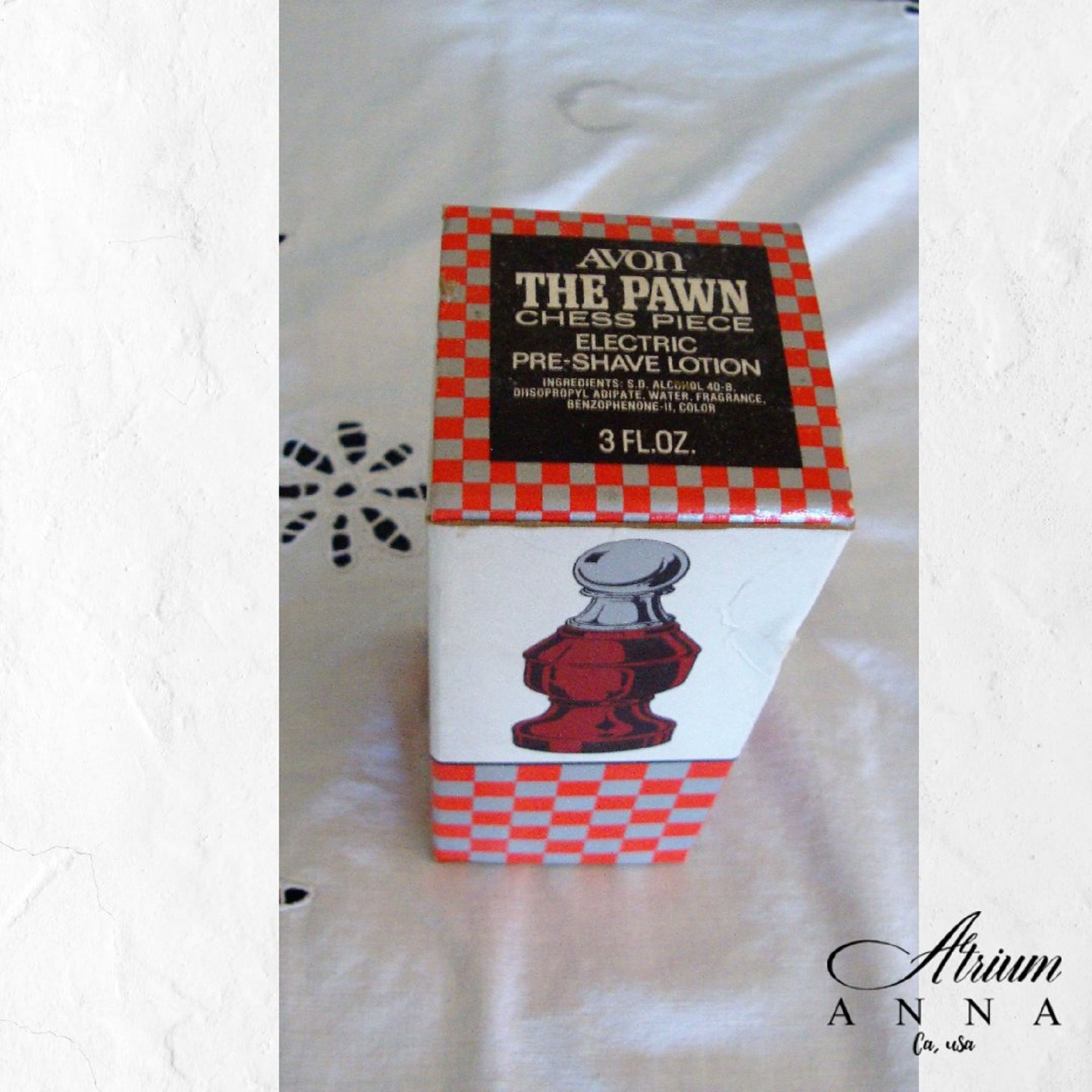 The Pawn Chess Piece Electric Pre-Shave Lotion For Men