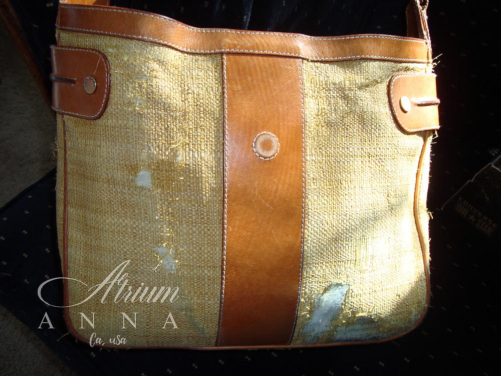 Damaged Vintage Burberry Purse